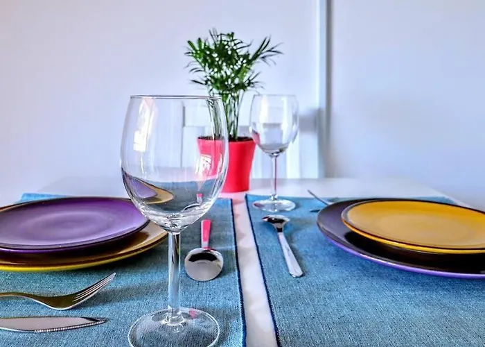 Apartamento Blue Marine - Parking, Pool, Ac, Wifi *